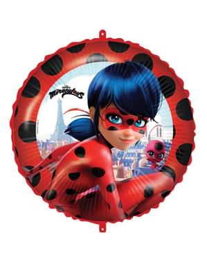 Ladybug Folienballon (46cm) - Miraculous – Geschichten von Ladybug und Cat Noir