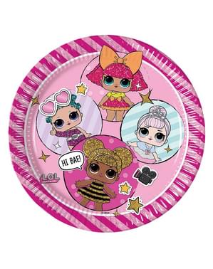 8 tallerken av LOL Surprise (23 cm)