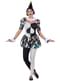 Déguisement arlequin coloré femme