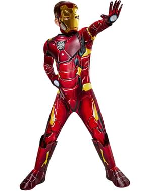 Costum Premium Iron Man pentru băiat - Vânătorii