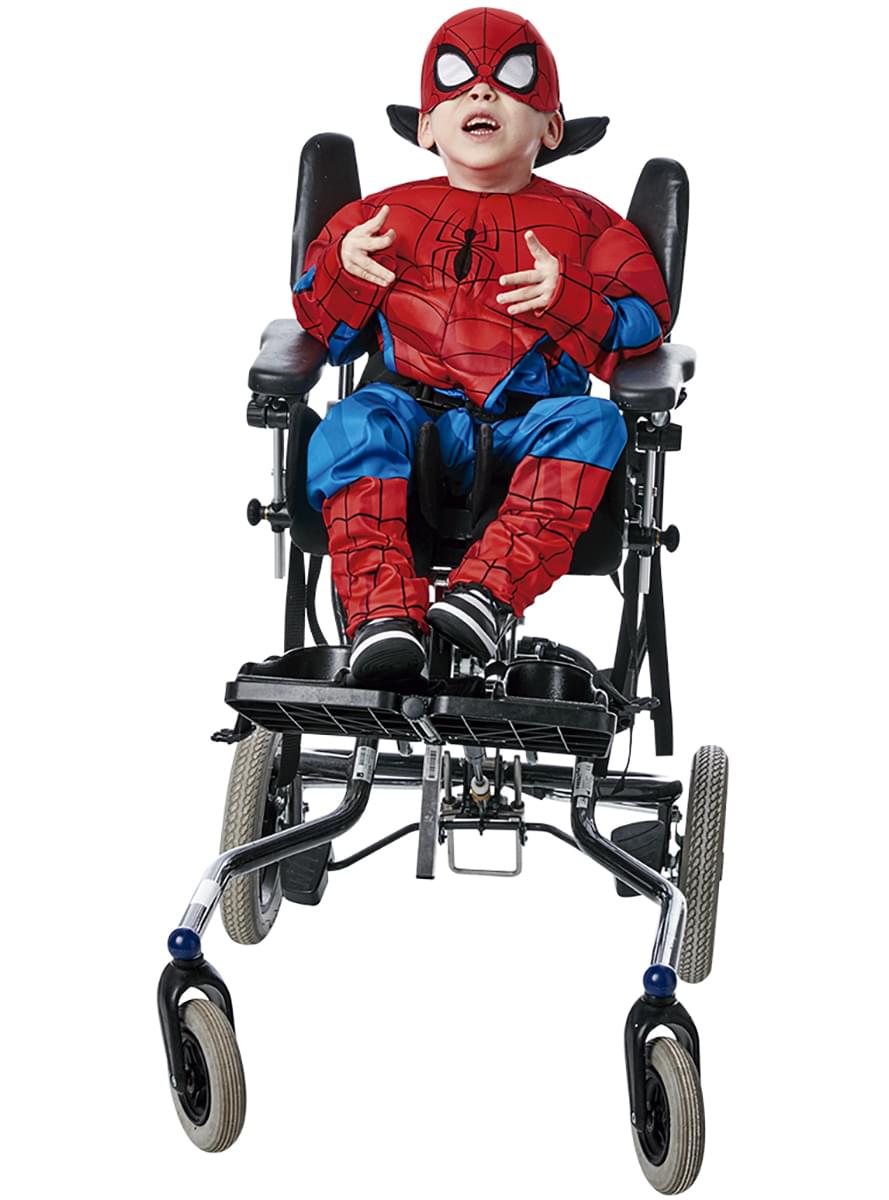 Spiderman puku muokattavissa lapsille