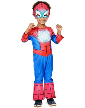 Disfraz de Spiderman brilla en la oscuridad para niño - Spidey y su superequipo