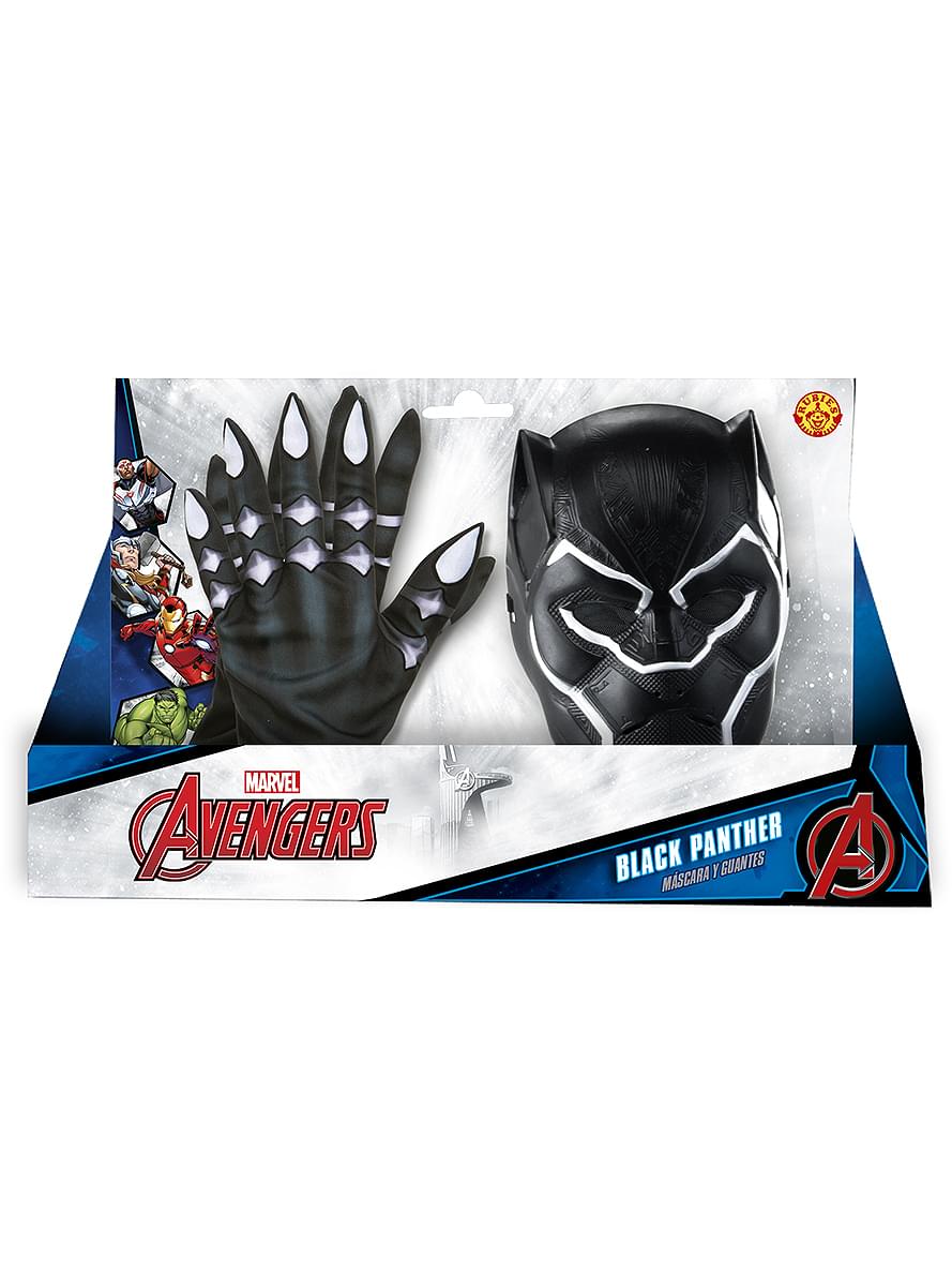 Set de tillbehör Black Panther för barn - Avengers: Endgame
