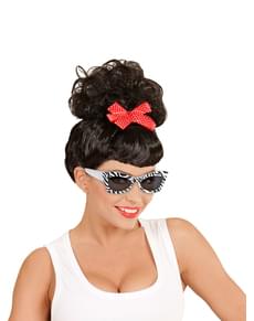 Adult's Retro Zebra Sunglasses