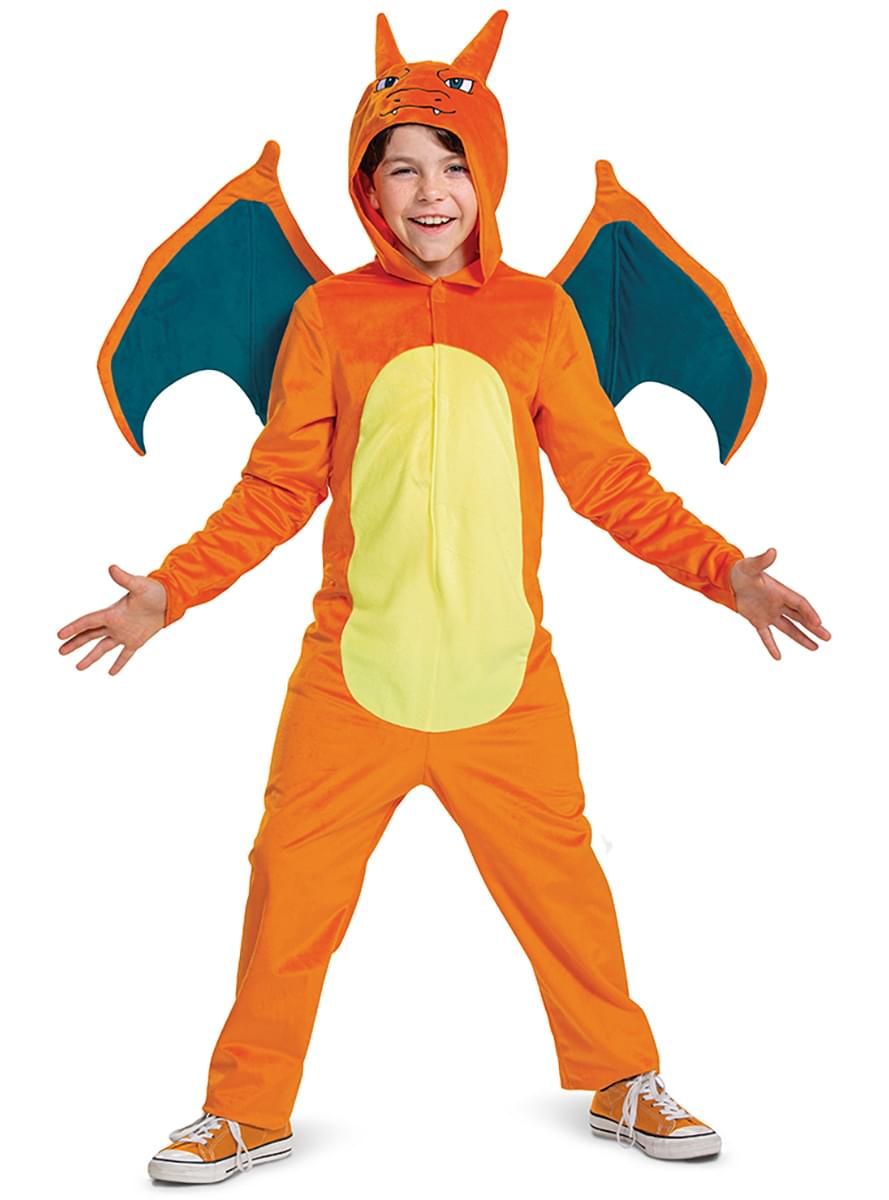 Disfraz de Charizard Deluxe para niño - Pokémon