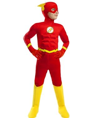 Disfraz de Flash deluxe para niño