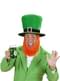 Chapéu com barba de Leprechaun para homem