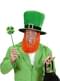 Chapéu com barba de Leprechaun para homem