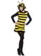 Fato de abelha coquete para mulher