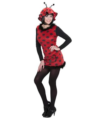 Kokettes Marienkäfer Kostüm für Damen