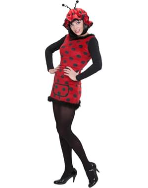 Kokettes Marienkäfer Kostüm für Damen