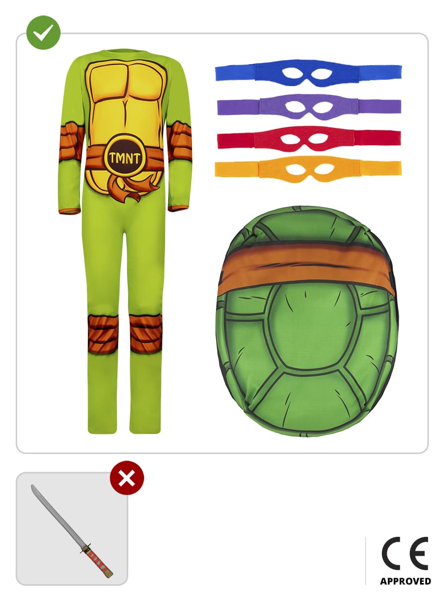 Ninja Turtles Kostüm für Kinder