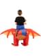 Costume gonfiabile a spalla da drago per bambini