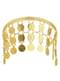 Kopfschmuck mit Goldmünzen für Damen