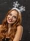 Diadema copos de nieve