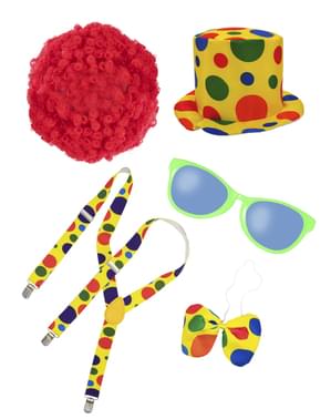 Kit de accesorios de payaso