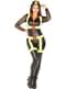 Sexy firefighter costume for women