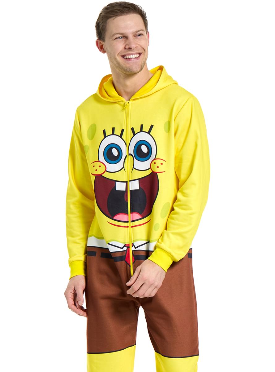 Disfraz de Bob Esponja onesie - Opposuits