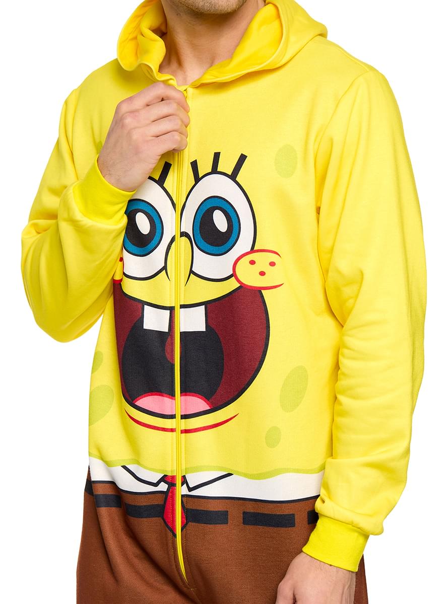 Fato de Bob Esponja onesie - Opposuits
