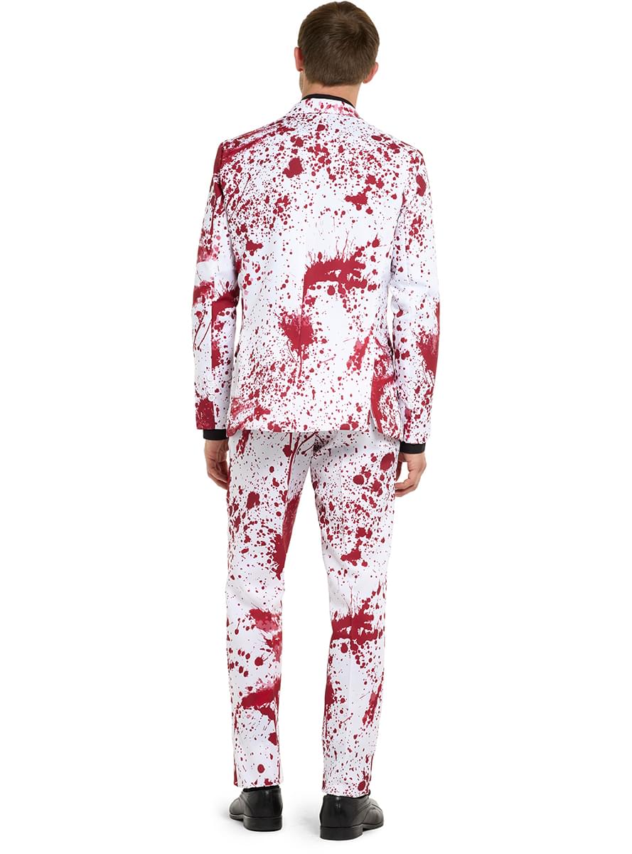 Λευκό Ματωμένο Κοστούμι - Suitmeister