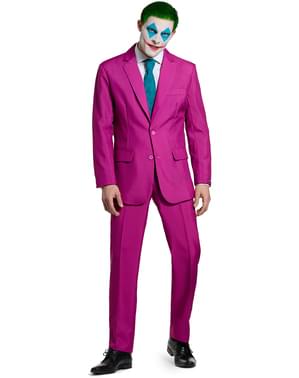 Costum clasic Joker „Ruby Red Joker” - Suitmeister