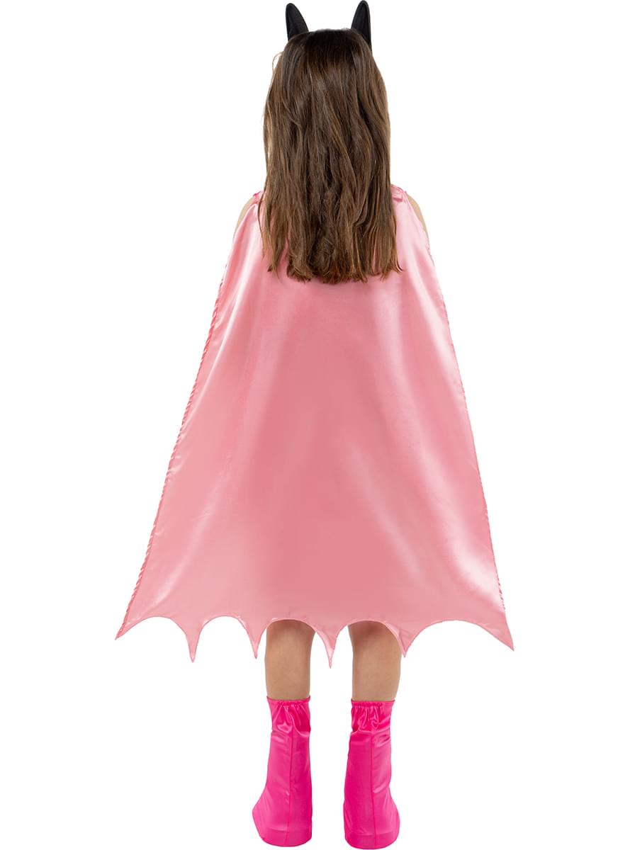 Costum Batgirl roz pentru fete
