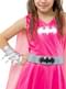 Rosa batgirl kostyme til jente
