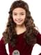 Peluca de princesa medieval para niña