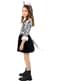 Zebra costume with tutu for girl