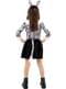 Zebra costume with tutu for girl