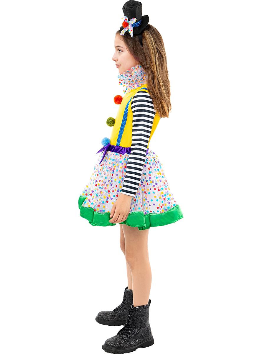 Deluxe Clown Costume for Girls