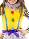 Disfraz de payaso Deluxe para niña