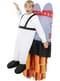 Inflatable rocket costume for kids