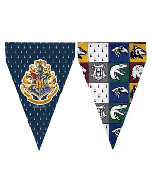 Girlanda flag na Harry Potter - Domy Hogwartu