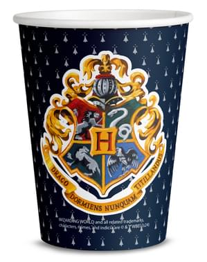 8 bicchieri Harry Potter - Case di Hogwarts