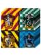 16 șervețele Harry Potter (33x33cm) - Casele Hogwarts