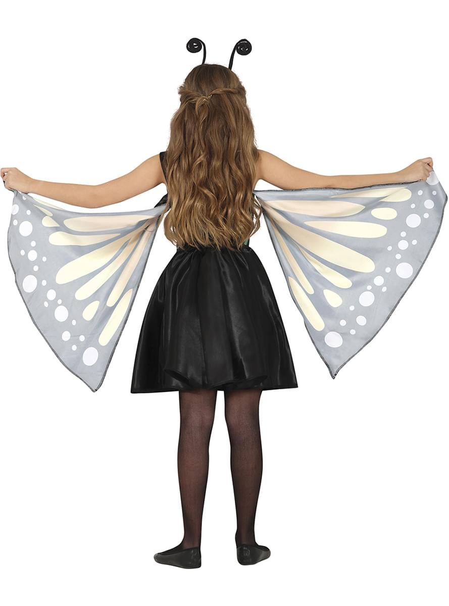 Disfraz de mariposa con alas para niña