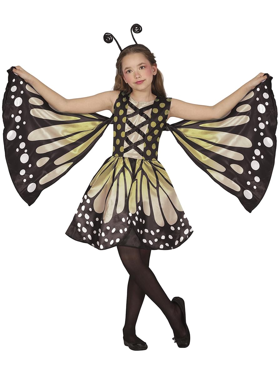 Butterfly costume with wings for girl