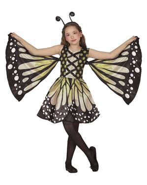 Butterfly costume with wings for girl