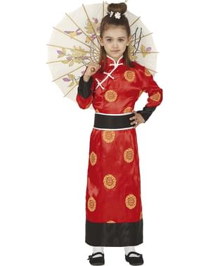 Costum de chineză pentru fetiță