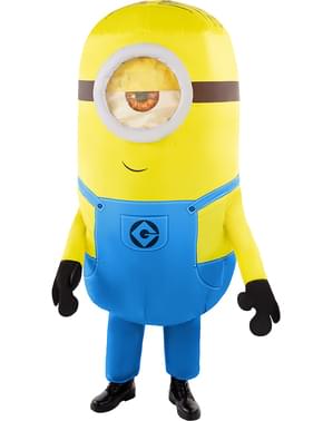 Oppusteligt Minions kostume til voksne