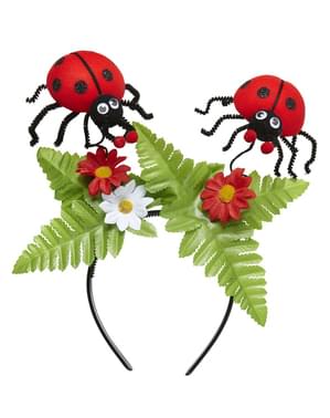 Ladybirds dewasa di Nature Headband