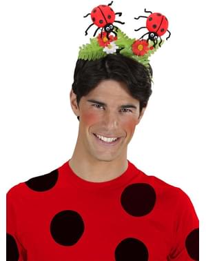 Повязка на голову для взрослых божьих коровок