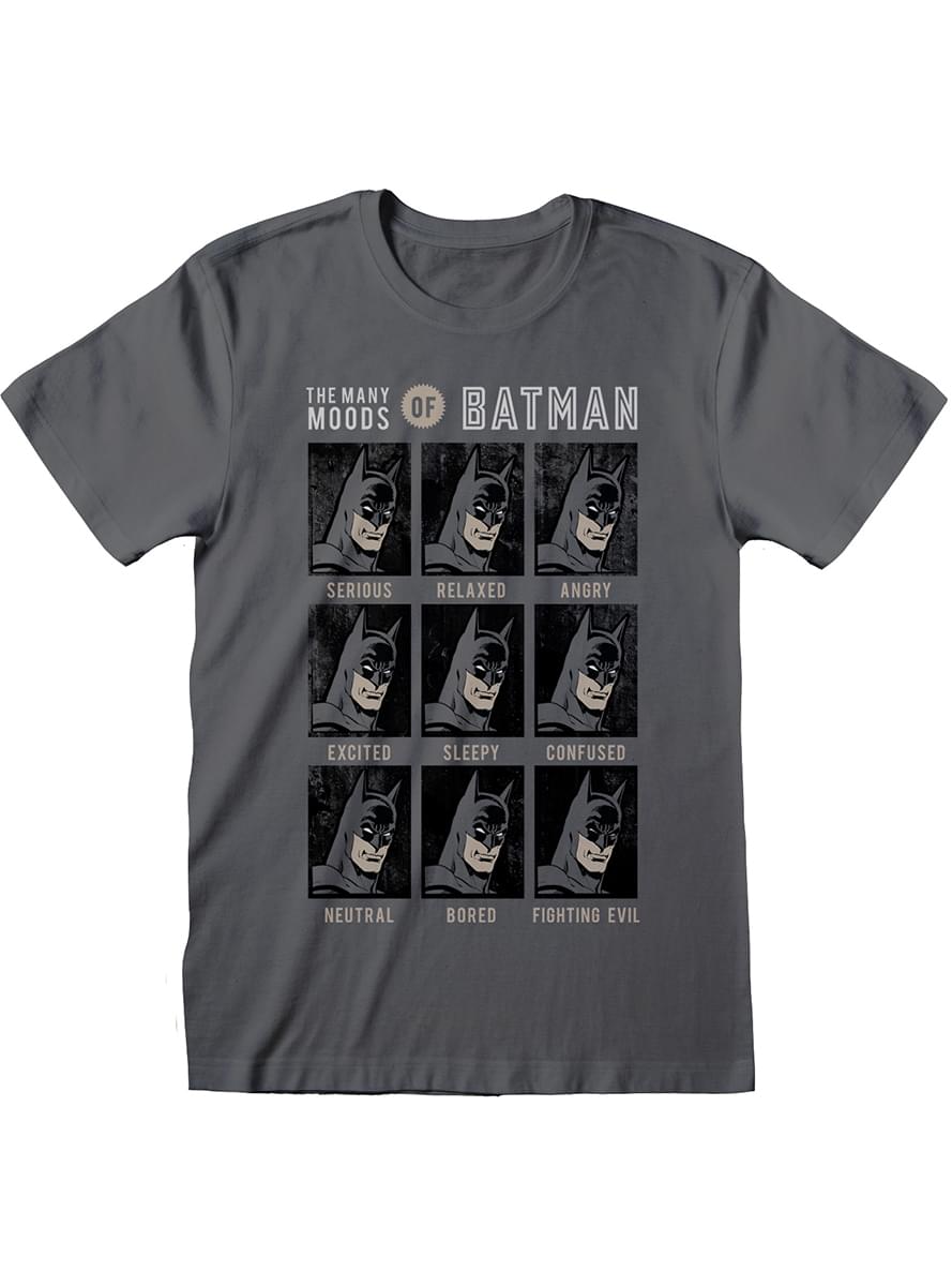 Batman ilmeet t-paita aikuisille - DC Comics