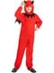 Devil costume with trident for kids
