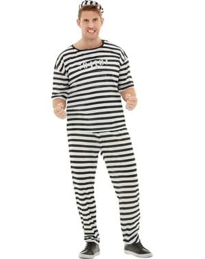 Prisoner costume plus size