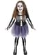 Costume da scheletro con collant per bambina