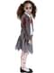 Déguisement d'étudiante zombie avec collants pour fille