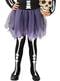Skeleton costume with tights for girl