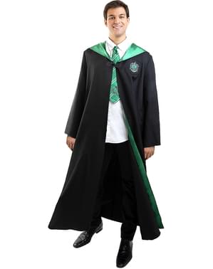 Fato Slytherin com gravata para adulto - Harry Potter